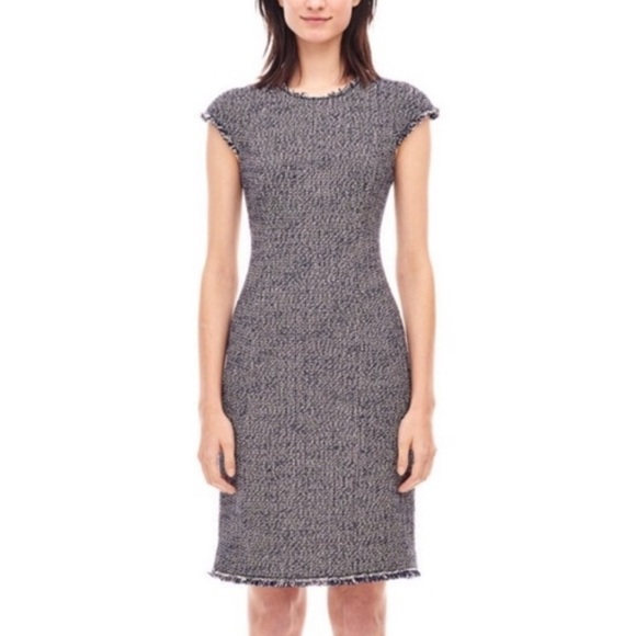 Rebecca Taylor Confetti Tweed Dress sleeveless size 8 - Picture 2 of 9